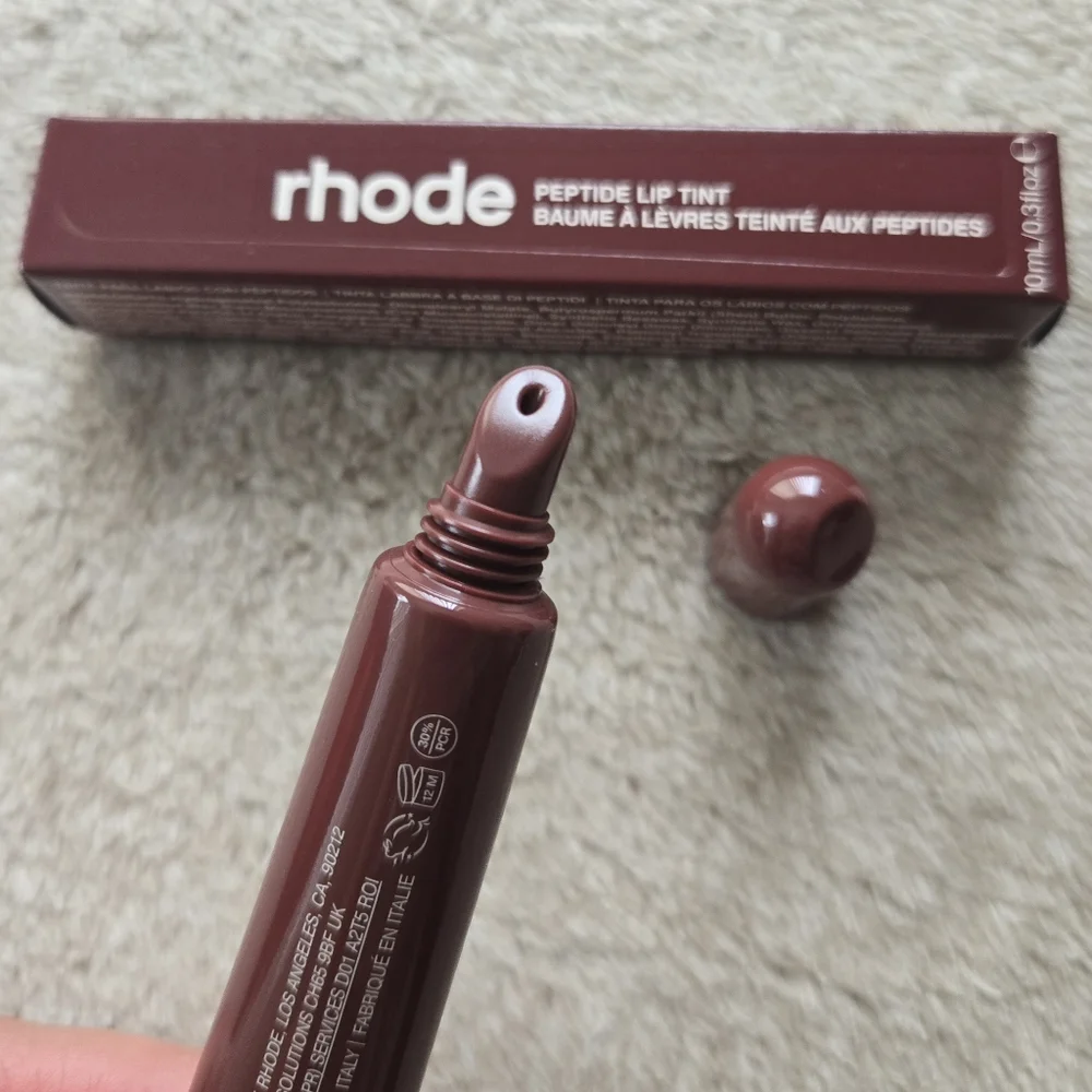 NIB - RHODE Peptide Lip Tint Nourishing Glaze Set in Toast, Ribbon, PBJ
